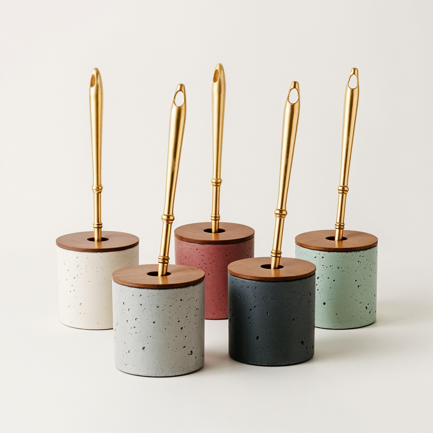 Porte Brosse en béton de Toilette — collection