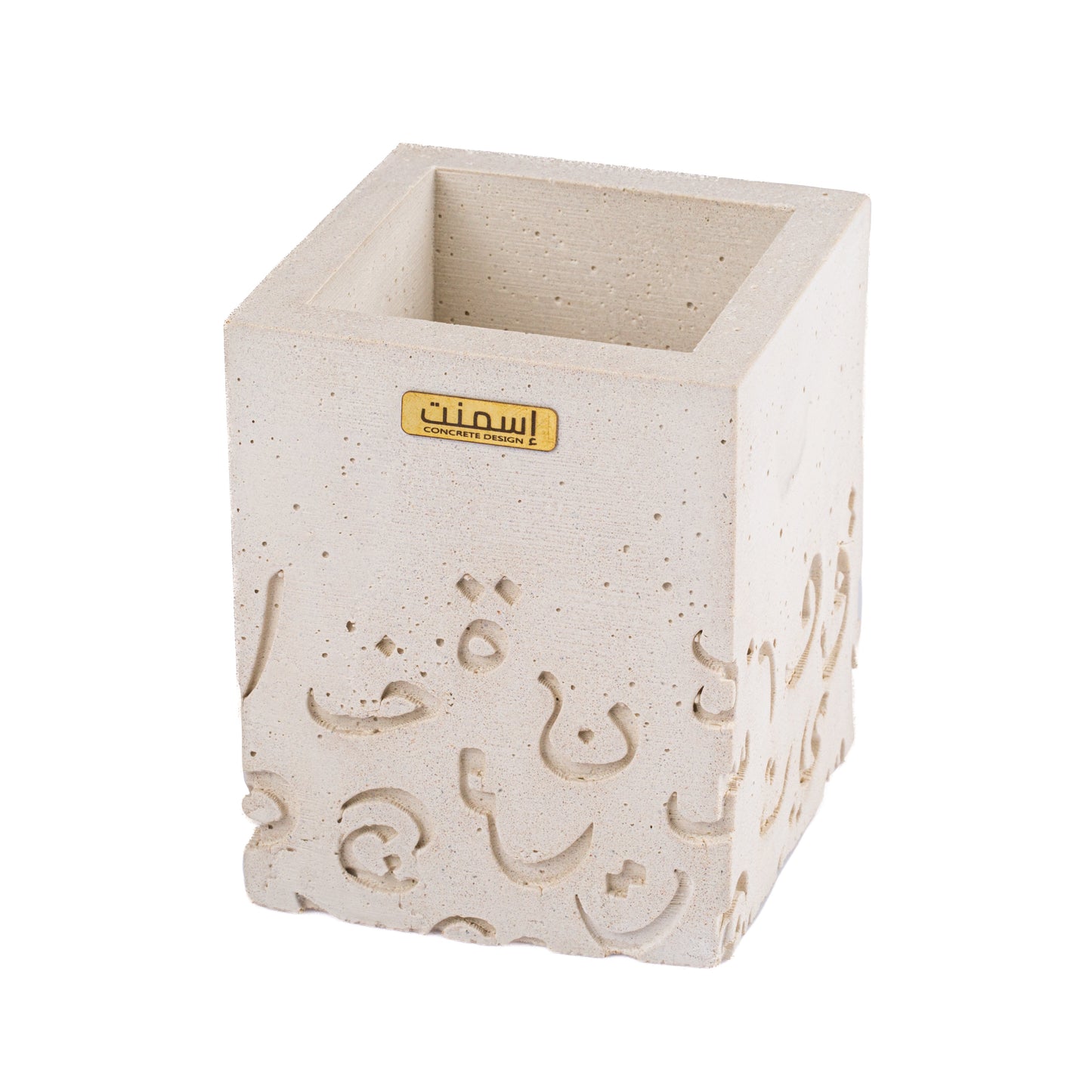 Porte stylos en béton GRFC Huruf