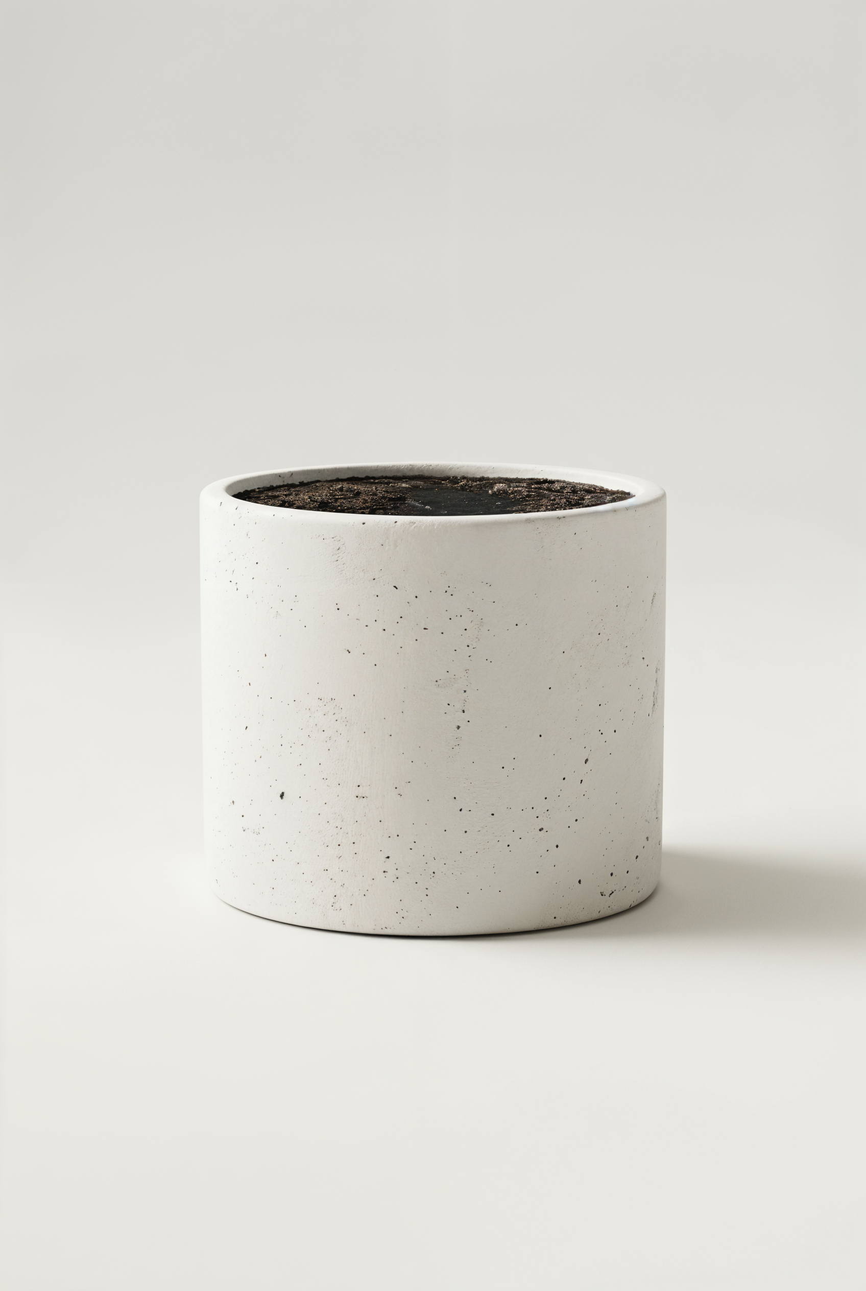 Pot Olivo cylindrique en béton GFRC — studio