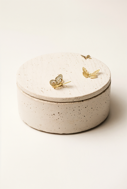 Boîte de chocolat Ephémère en béton — studio