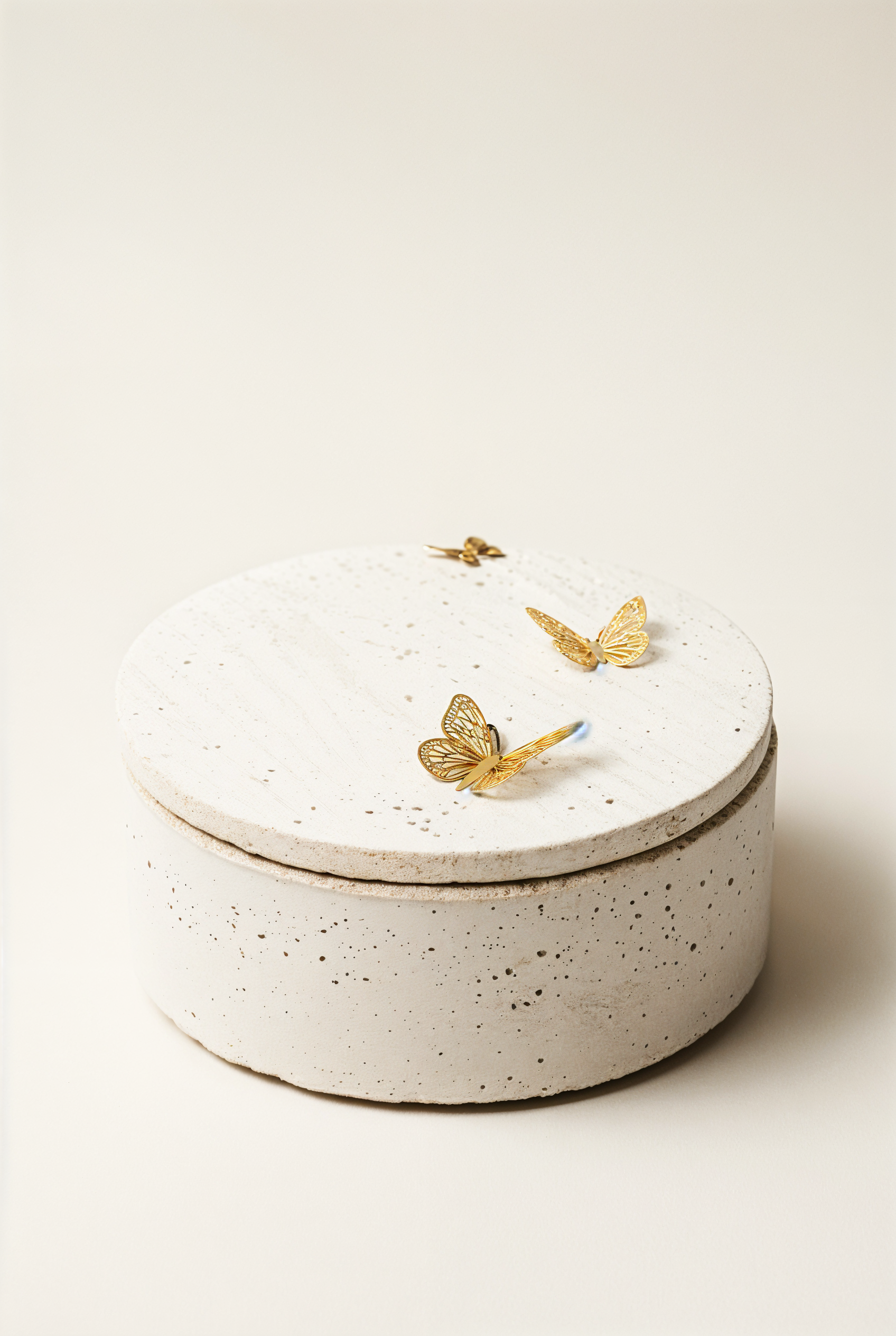 Boîte de chocolat Ephémère en béton — studio