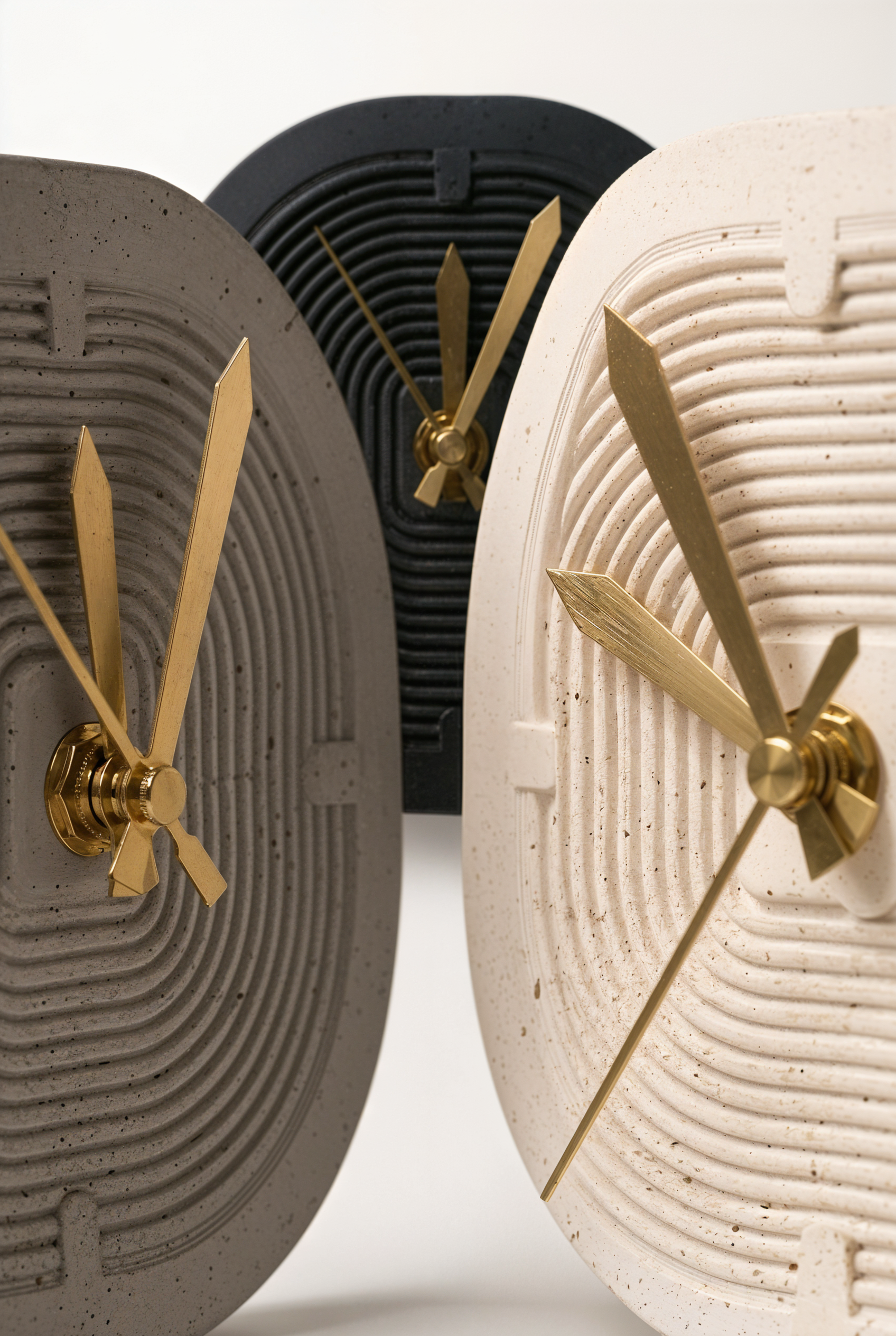 Horloge à poser Dune en beton GRFC — collection