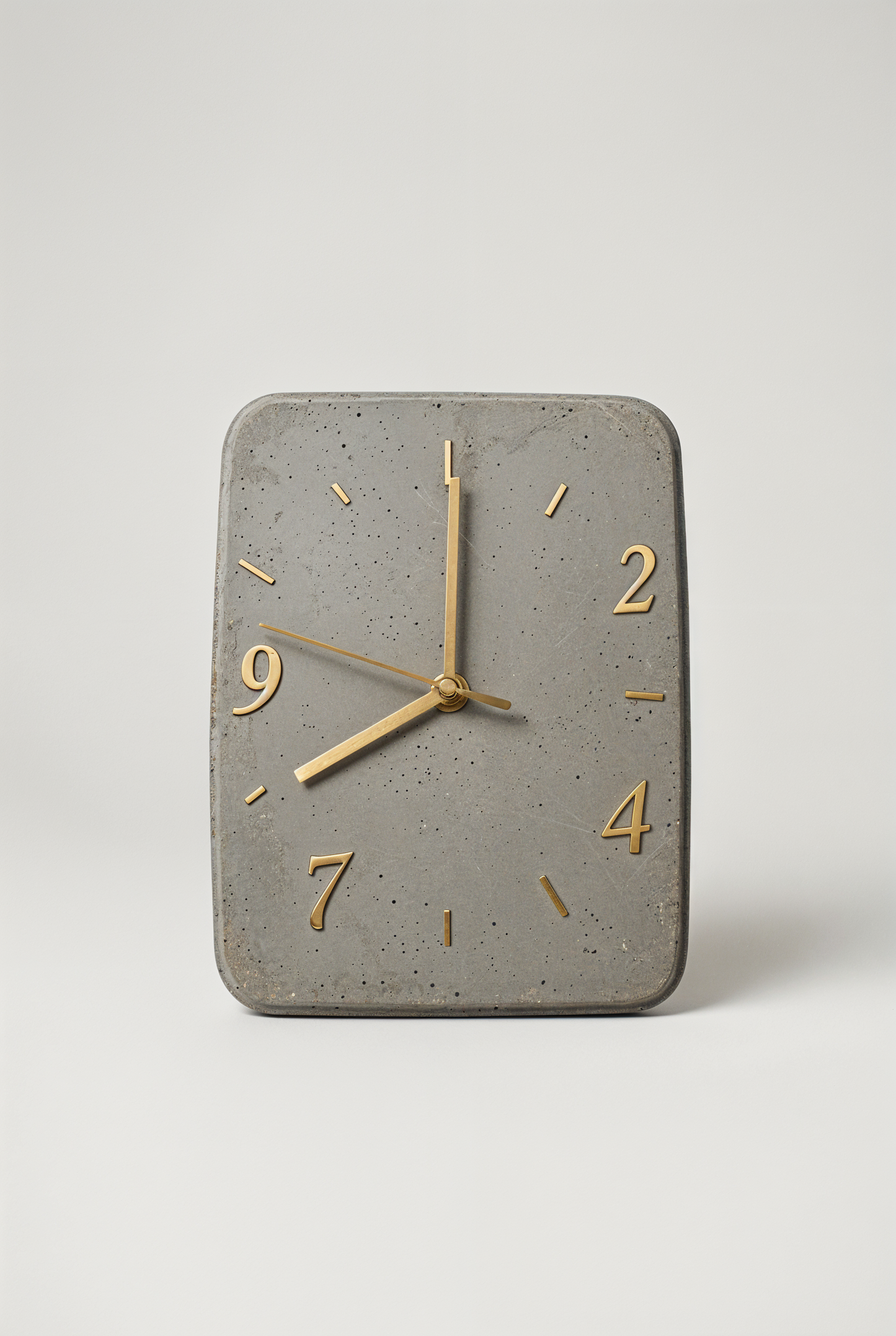 Horloge à poser en béton GFRC. — studio