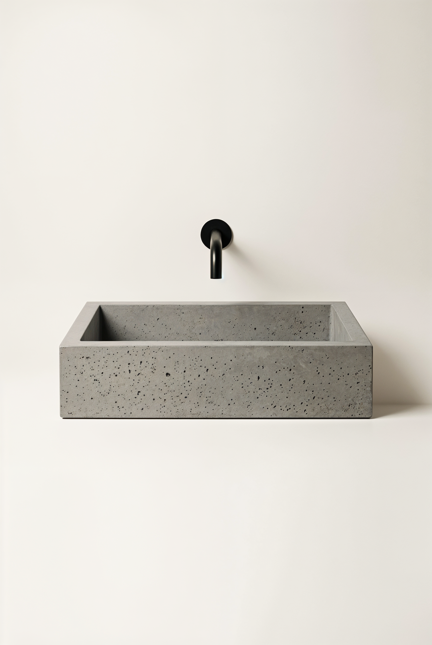 Vasque Recta rectangulaire en béton — studio