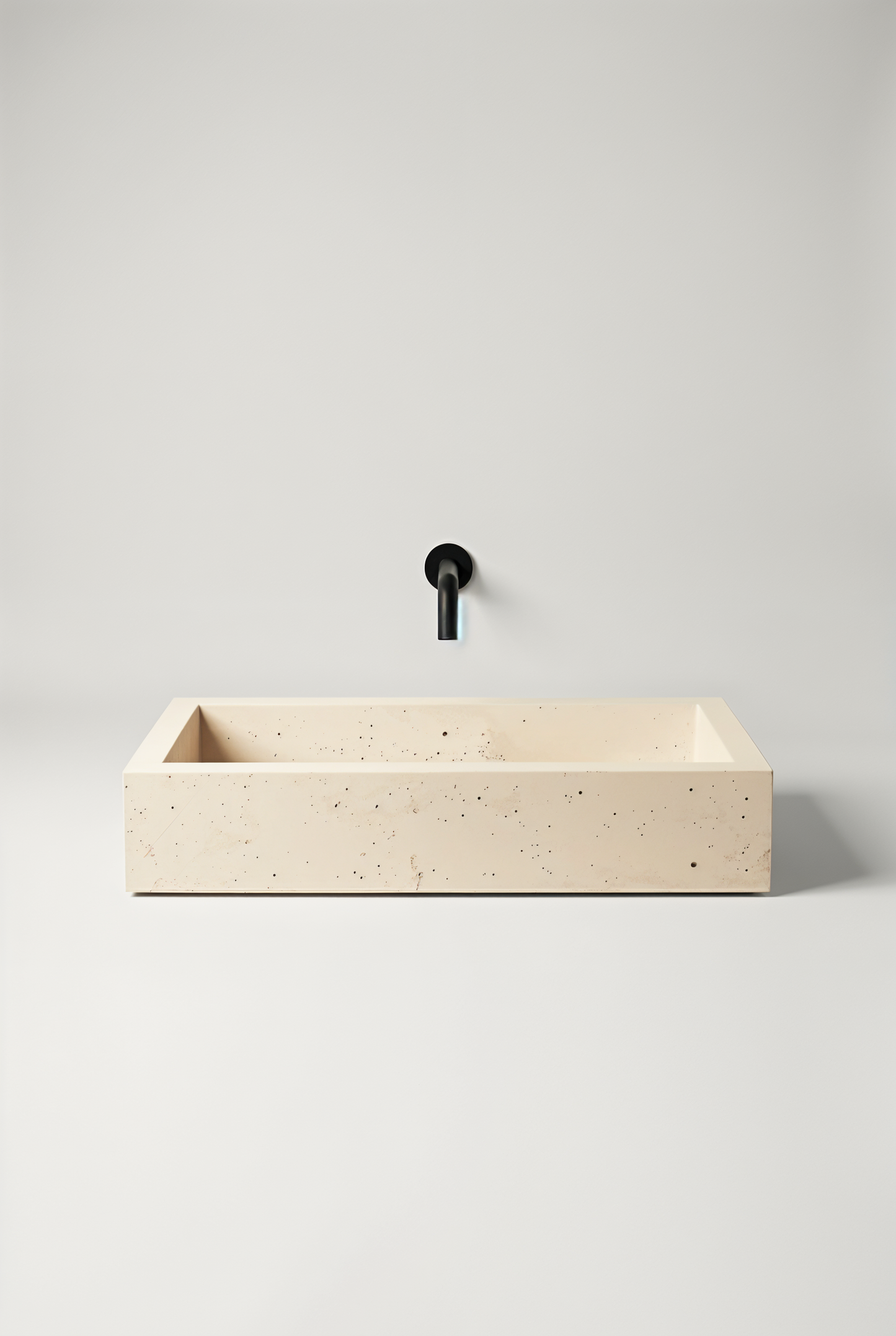 Vasque Recta rectangulaire en béton — studio