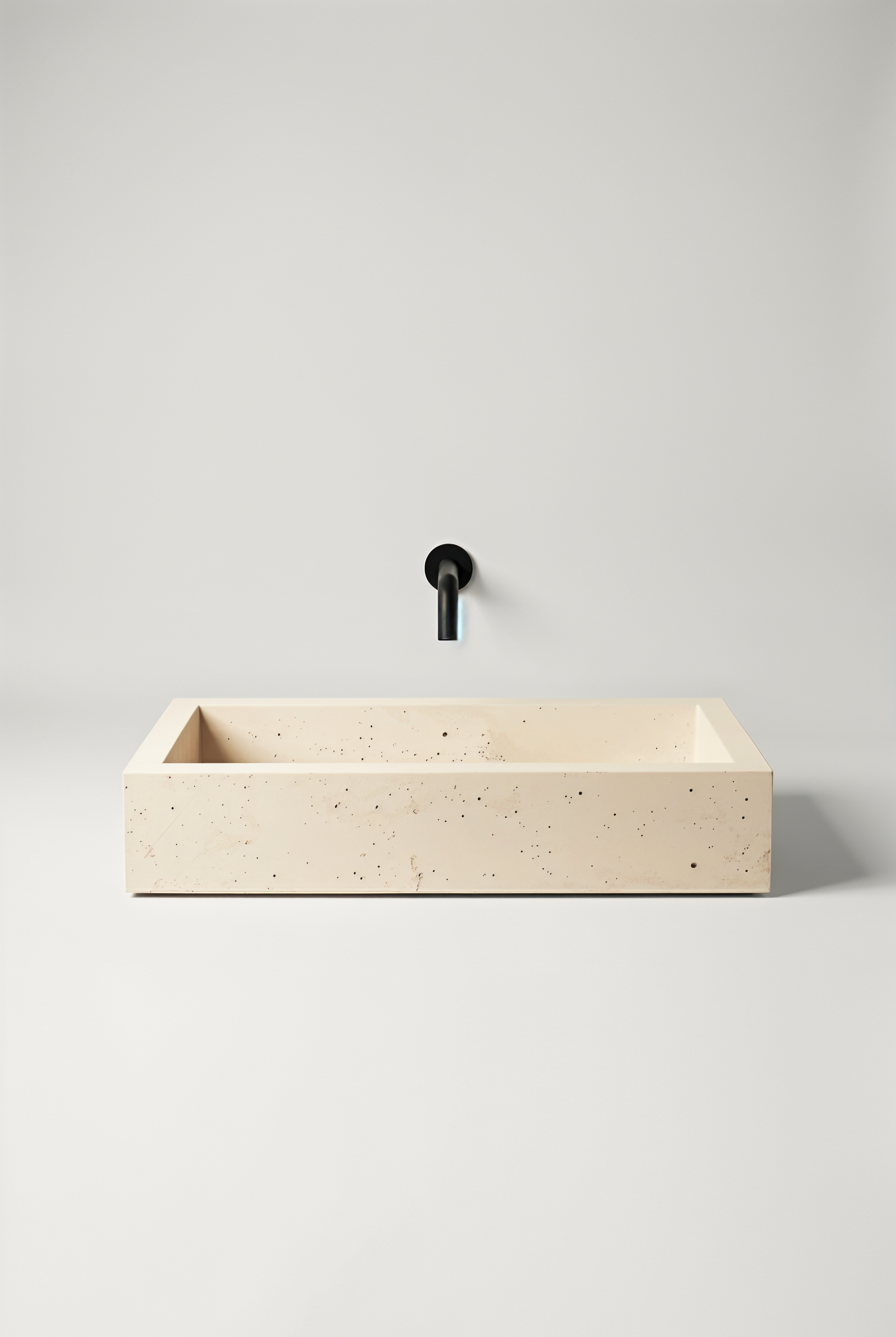 Vasque Recta rectangulaire en béton — studio