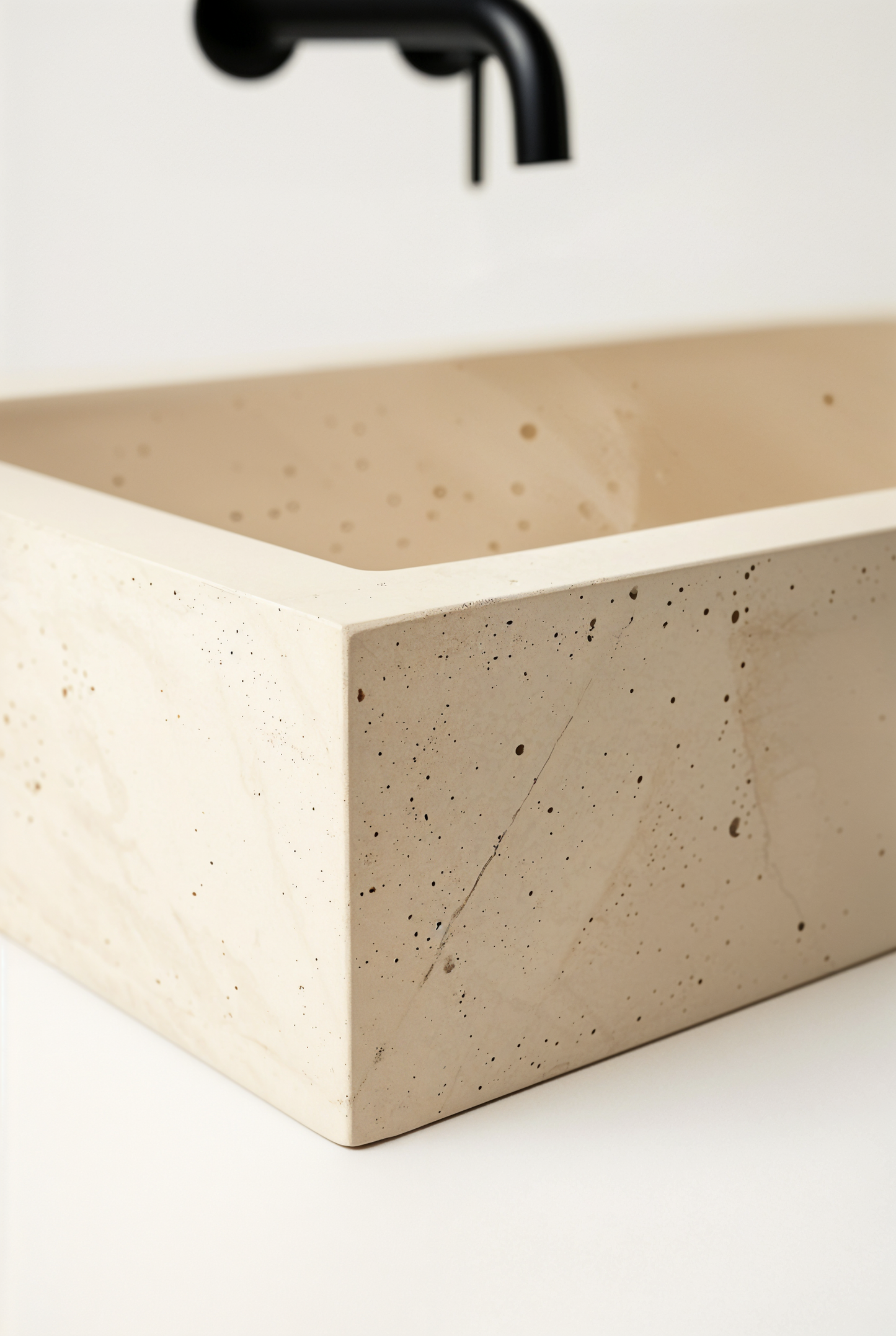 Vasque Recta rectangulaire en béton — studio
