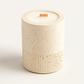 Bougie béton en cire de soja parfumée Dune — studio