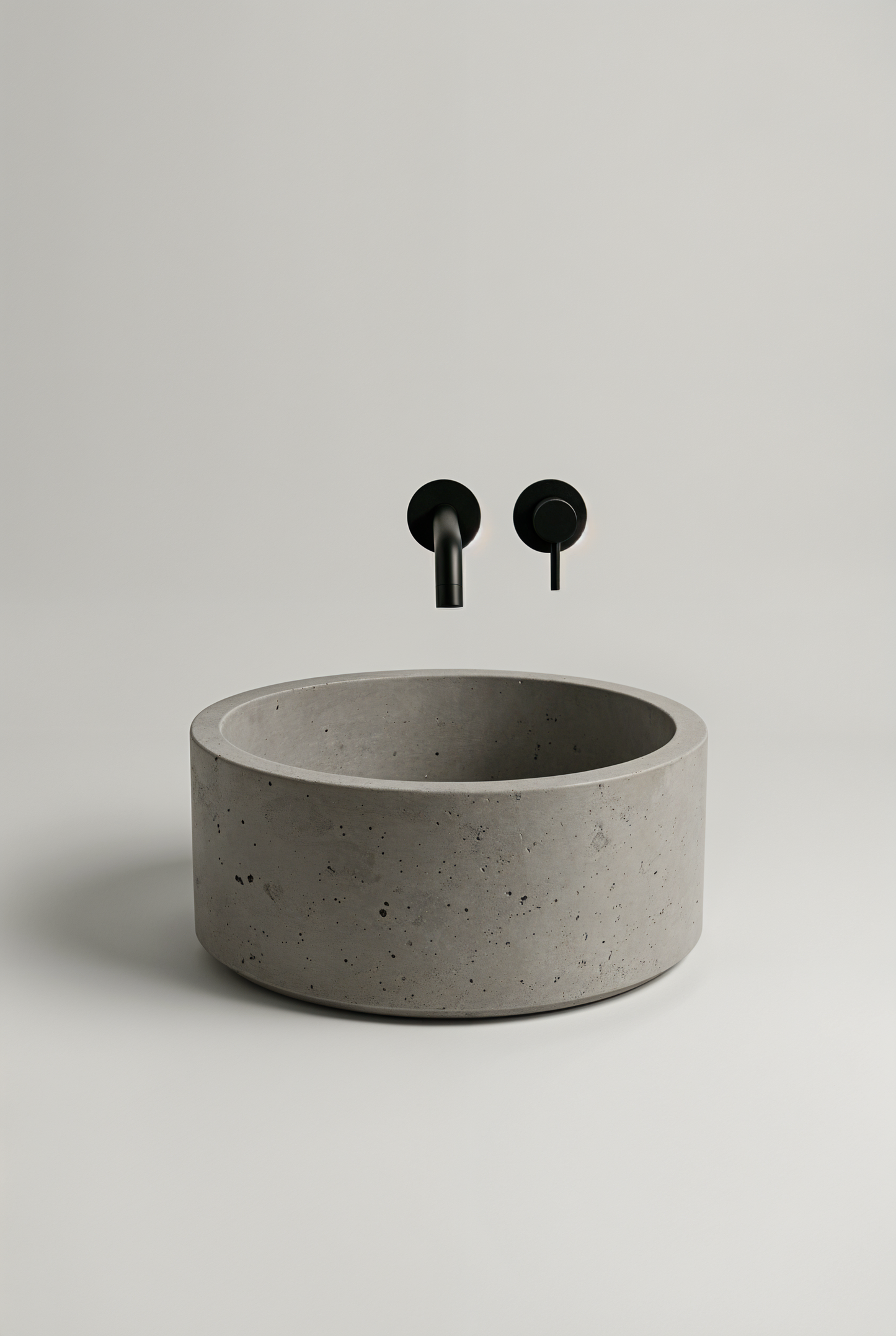Vasque Cylia minimaliste en béton GFRC — studio