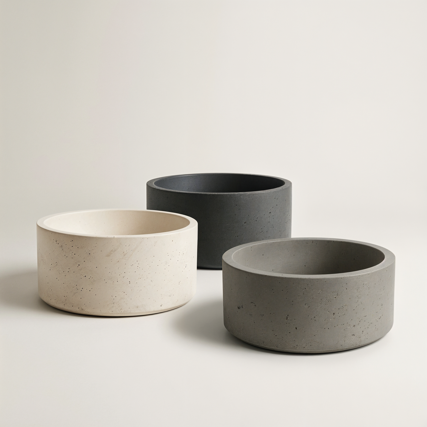 Vasque Cylia minimaliste en béton GFRC — collection