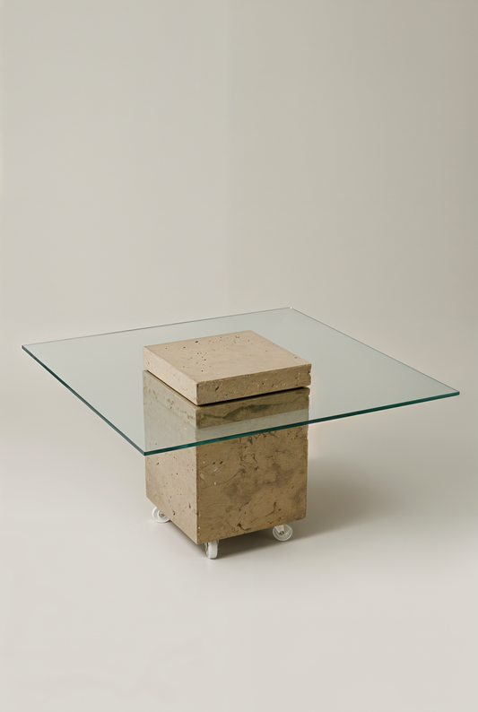 Table flottante table basse  en béton — studio
