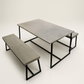 Table et banquettes Héphaïstos — studio