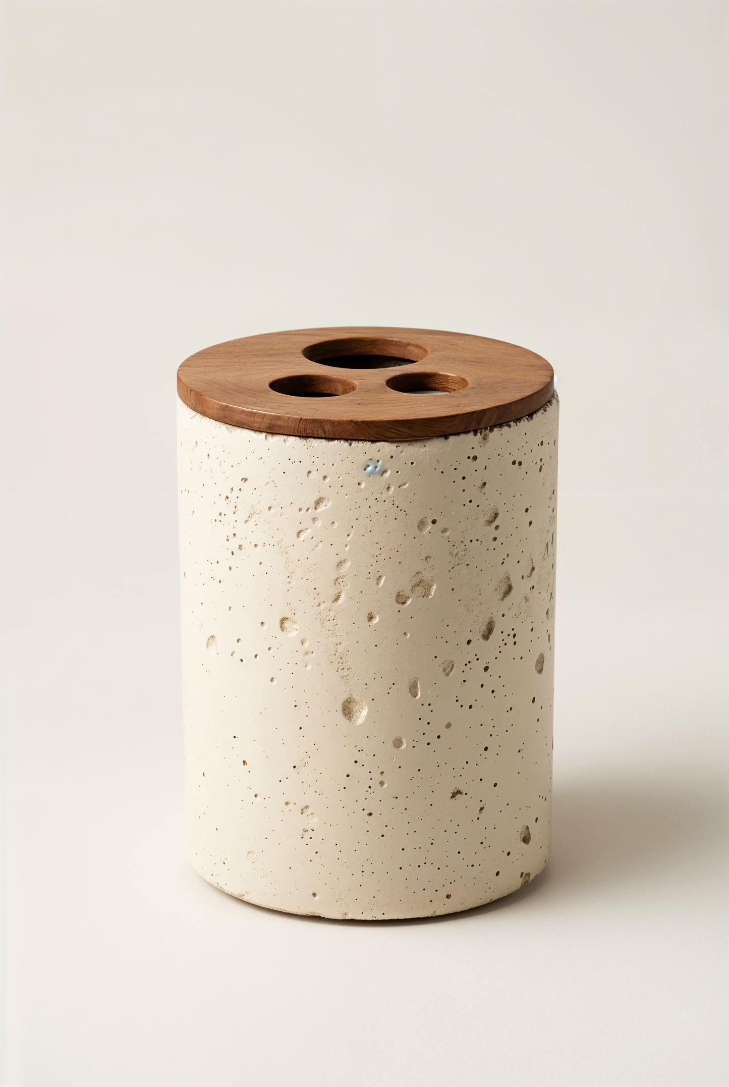 Porte Brosse à Dents bois et beton — studio