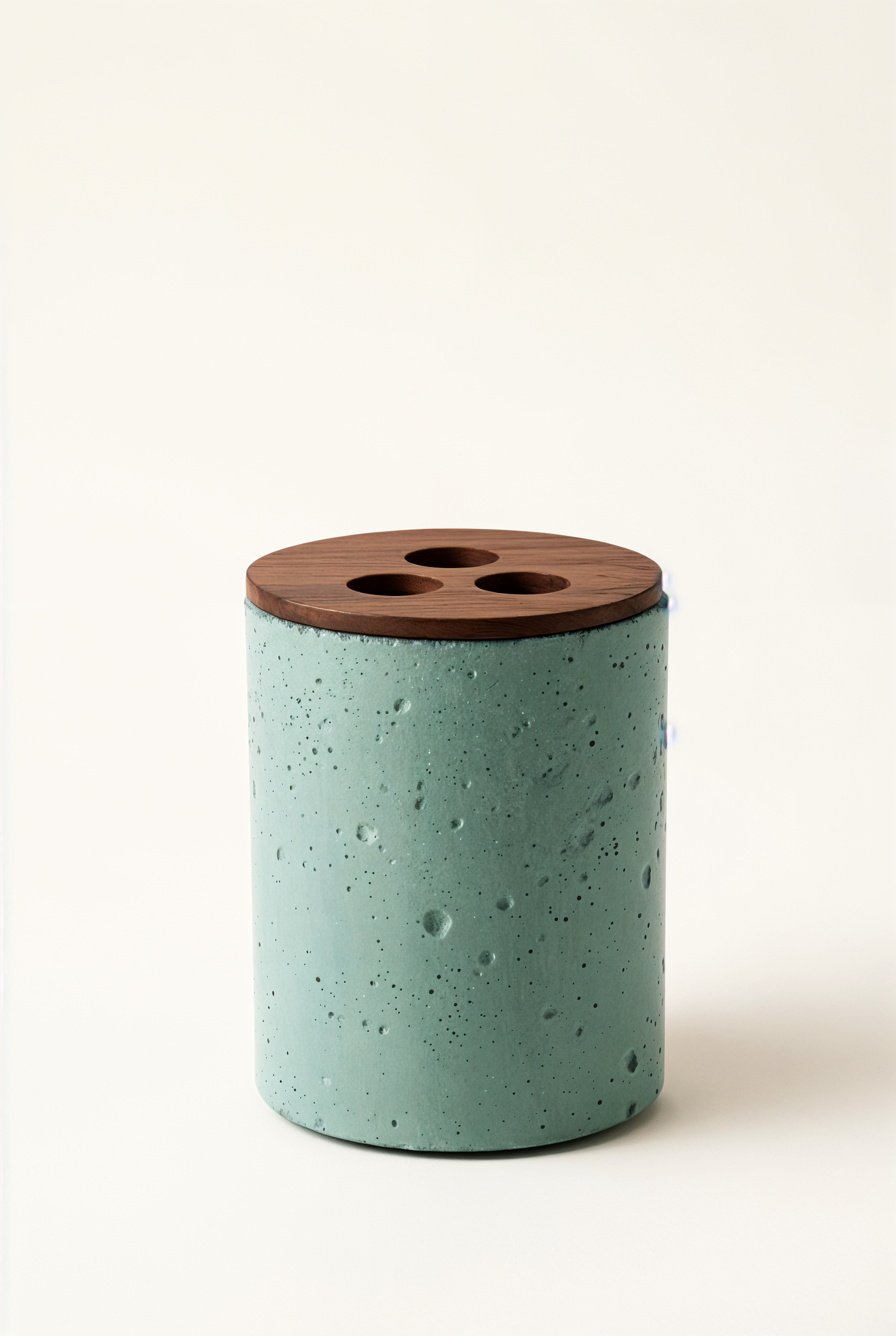 Porte Brosse à Dents bois et beton — studio