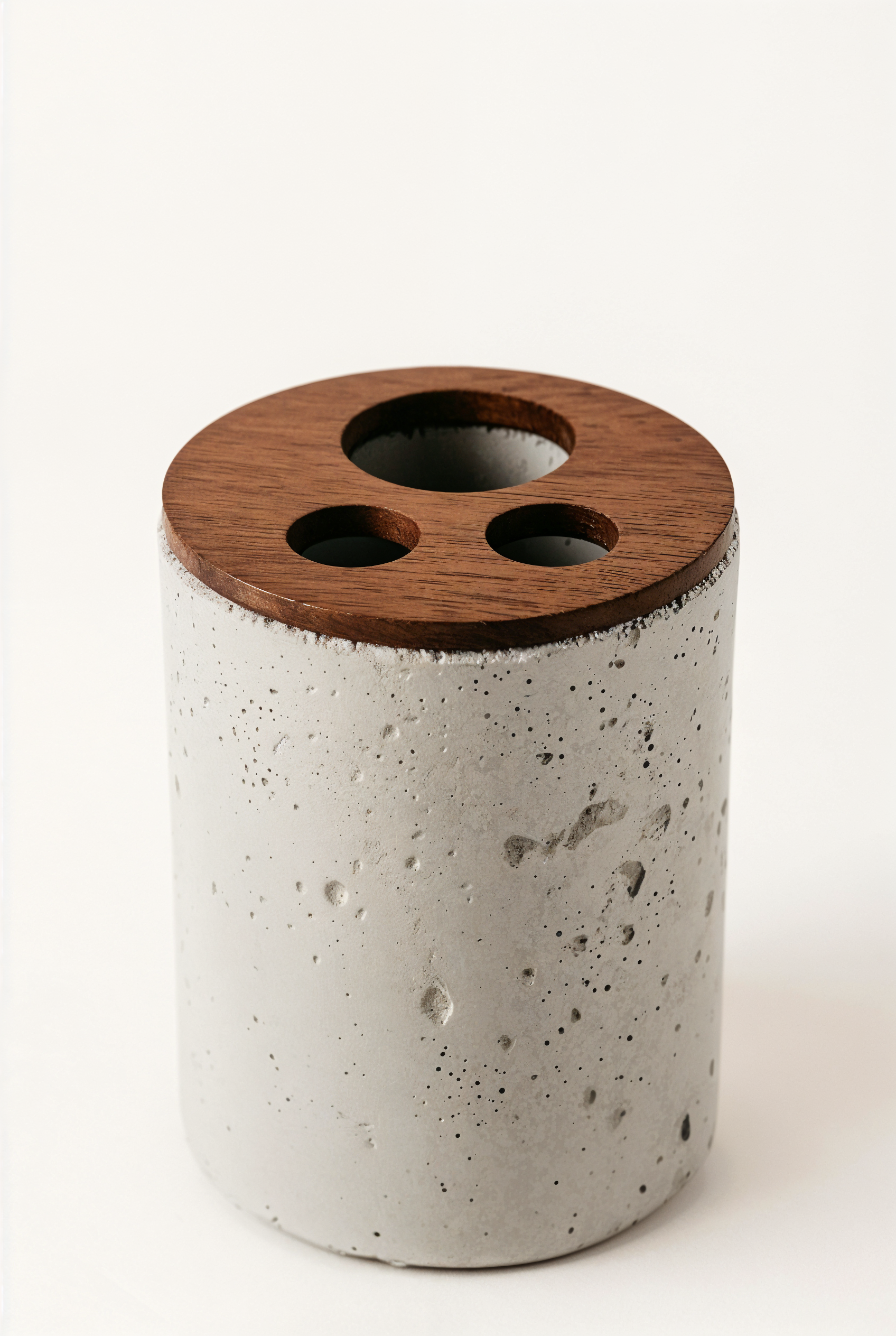 Porte Brosse à Dents bois et beton — studio