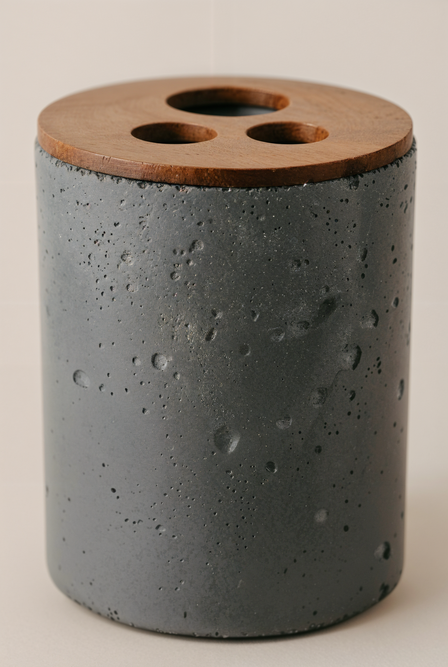 Porte Brosse à Dents bois et beton — studio