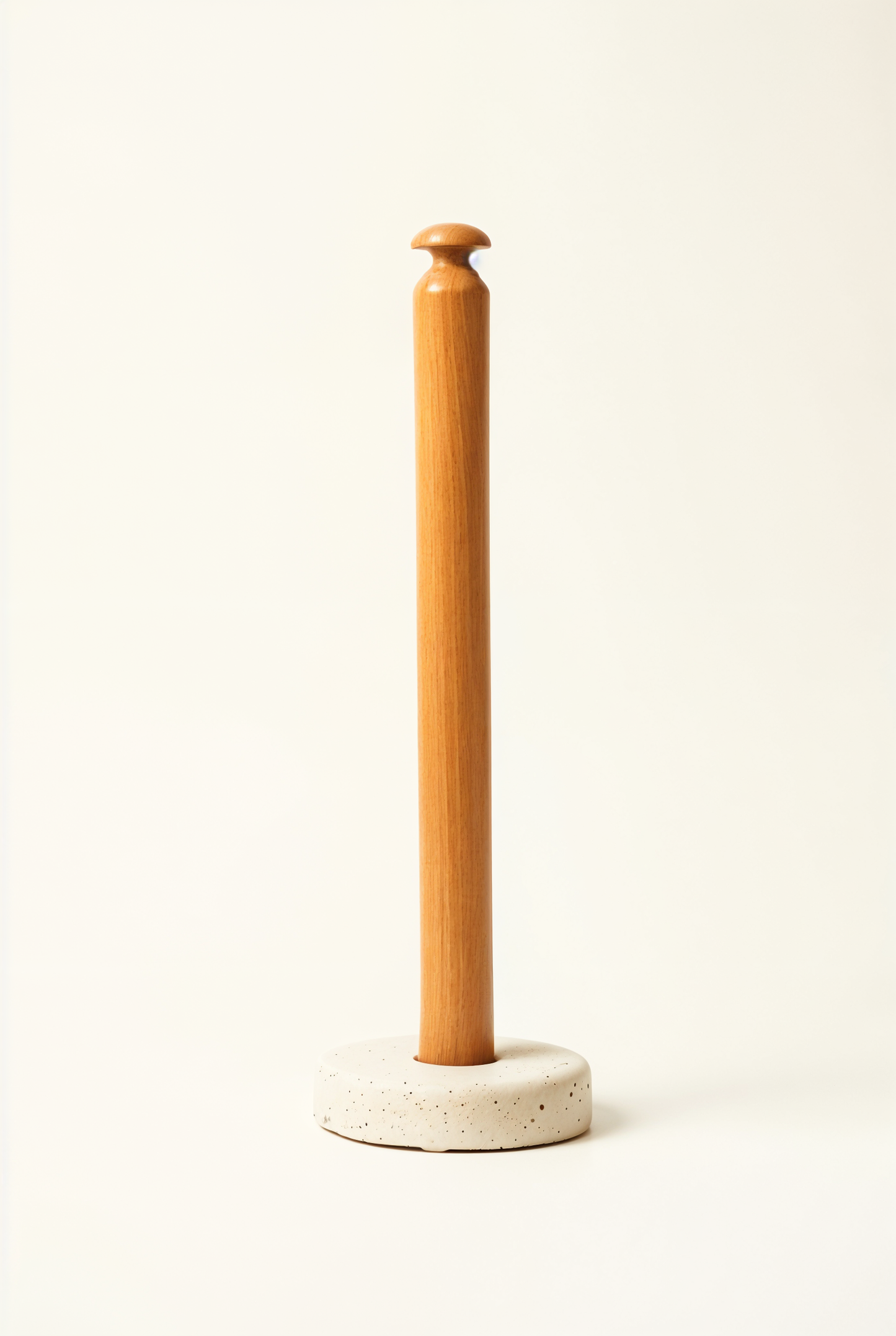 Porte essuie-tout en béton et bois — studio