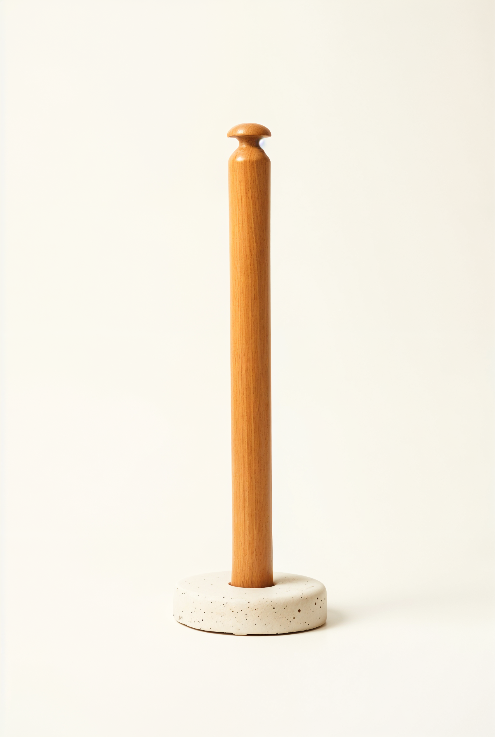 Porte essuie-tout en béton et bois — studio