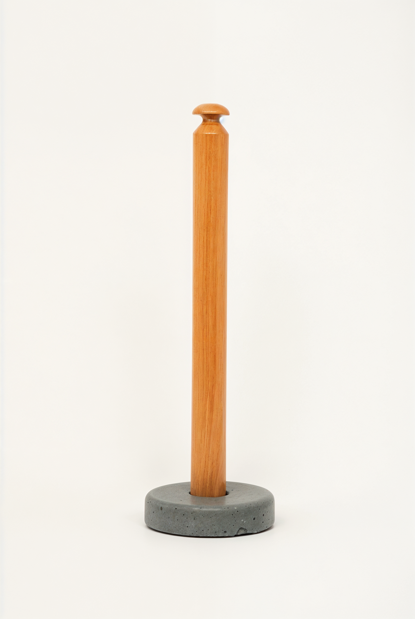 Porte essuie-tout en béton et bois — studio