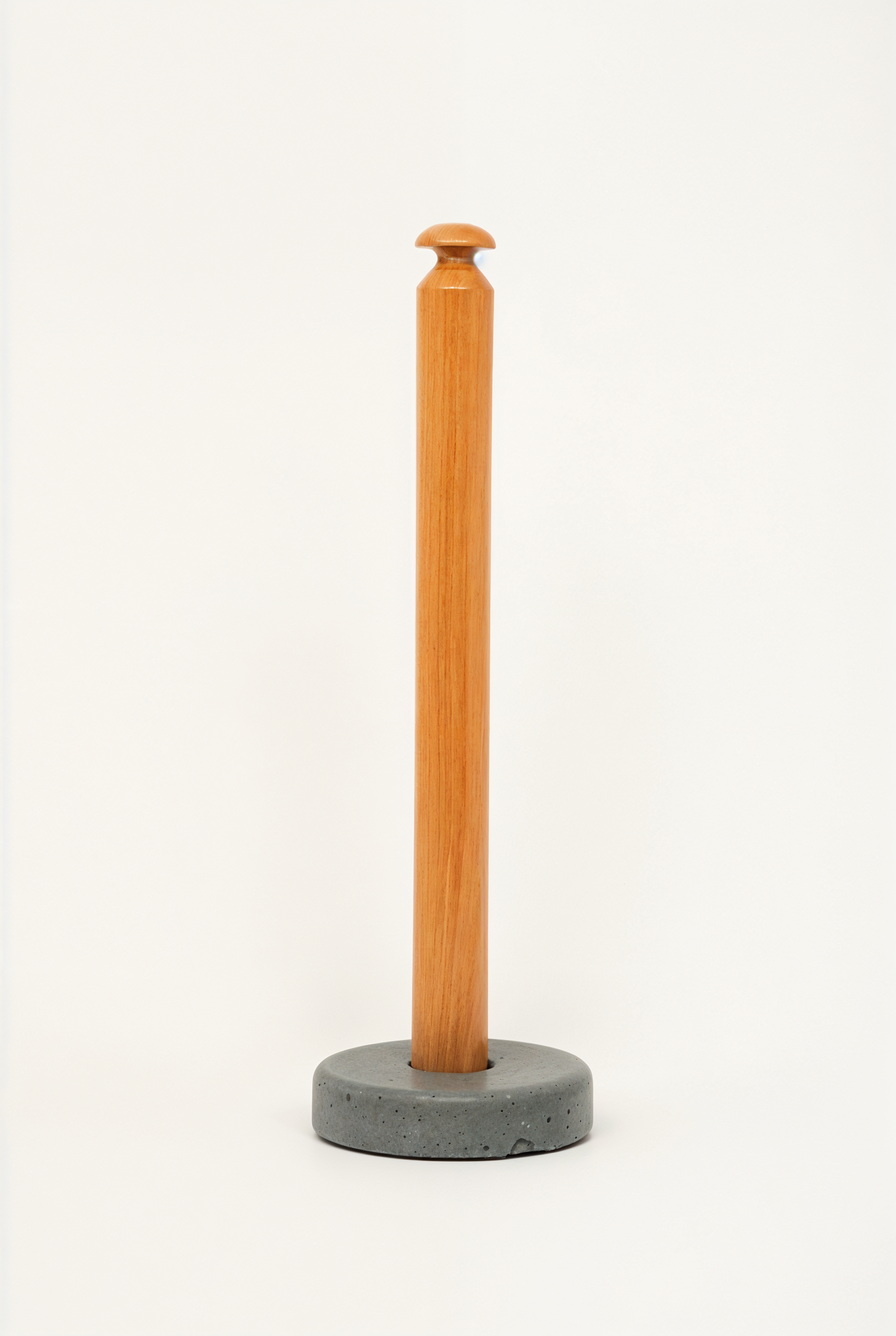 Porte essuie-tout en béton et bois — studio