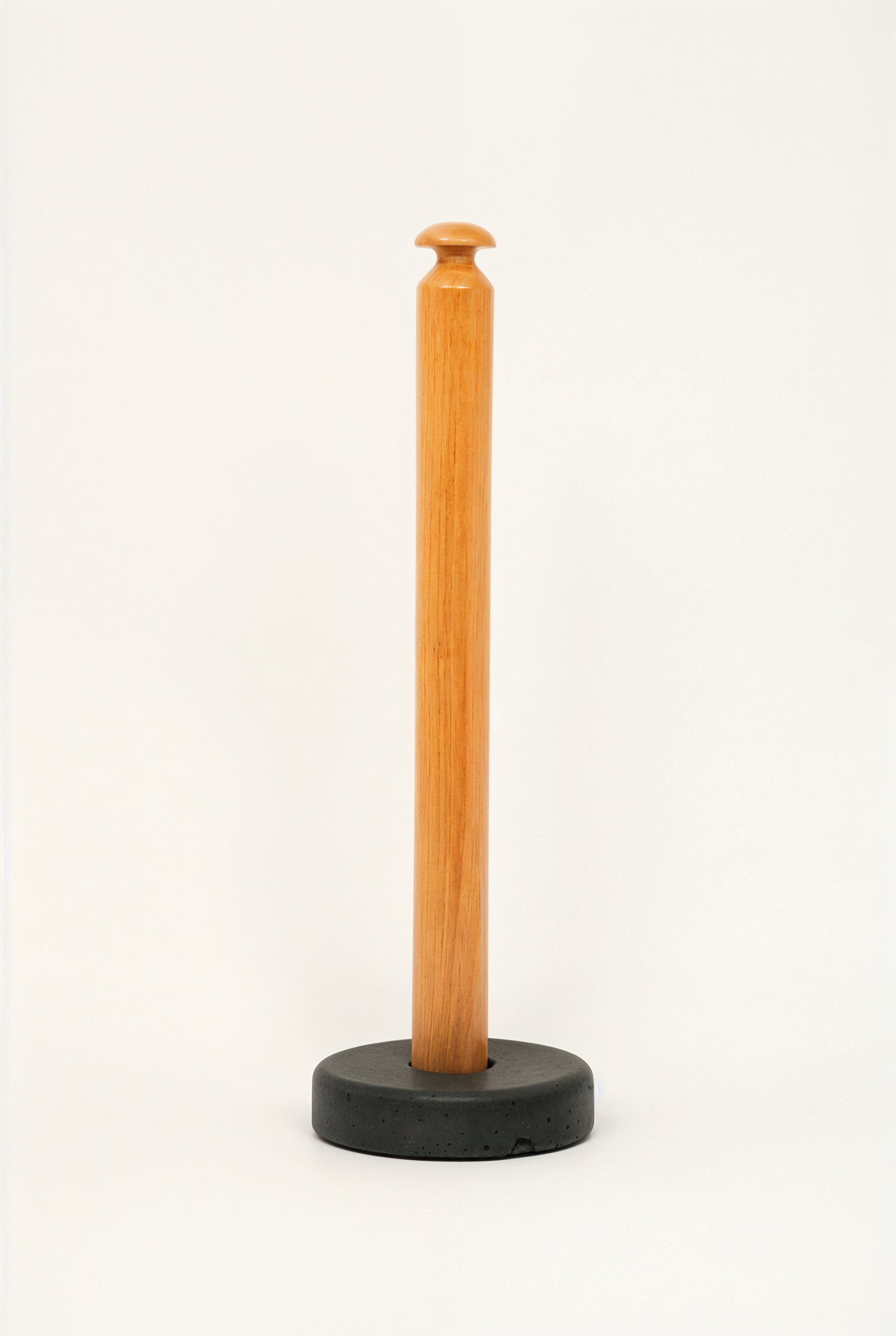 Porte essuie-tout en béton et bois — studio