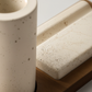 Set de bureau béton sur support en bois — studio
