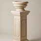 Pot baroque avec colonne en béton GFRC — studio