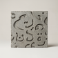 Sous-verre en beton GRFC Huruf — studio