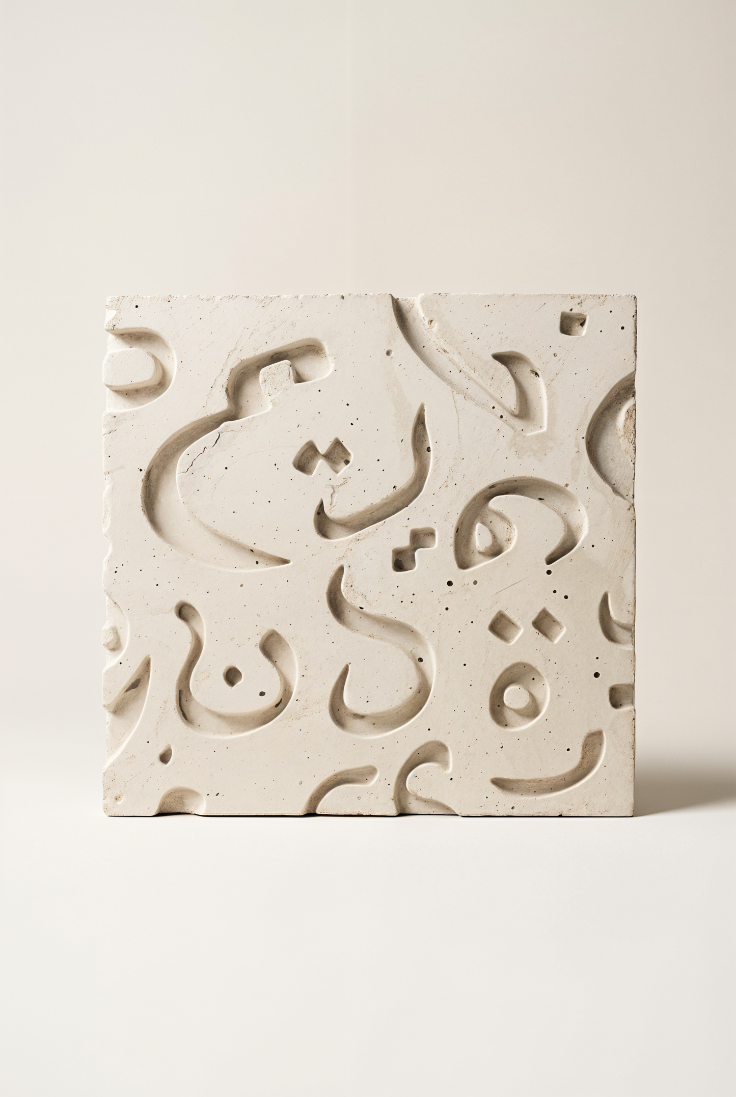 Sous-verre en beton GRFC Huruf — studio