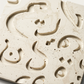 Sous-verre en beton GRFC Huruf — studio