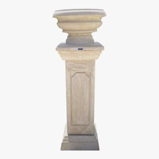 Pot baroque avec colonne en béton GFRC-ismant 1