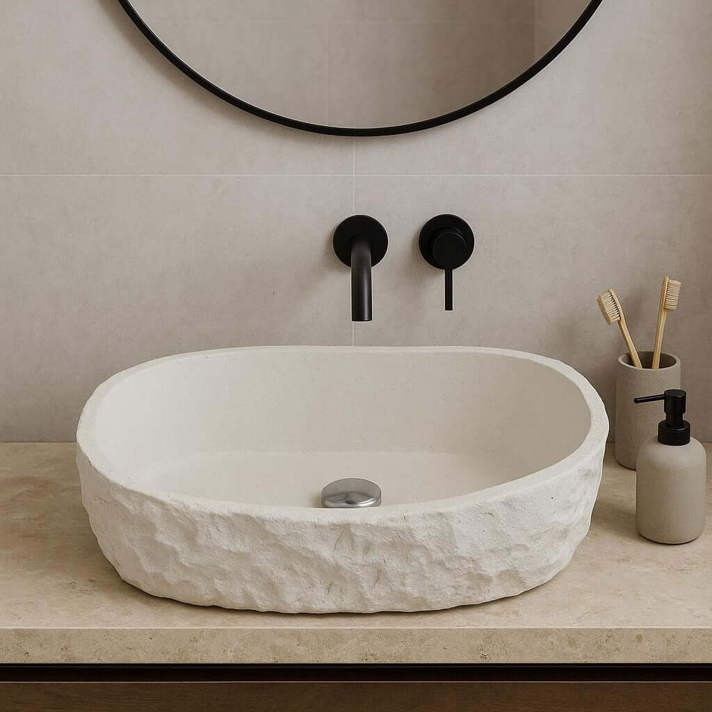 Vasque Gaia-     en béton GFRC Ismant 2