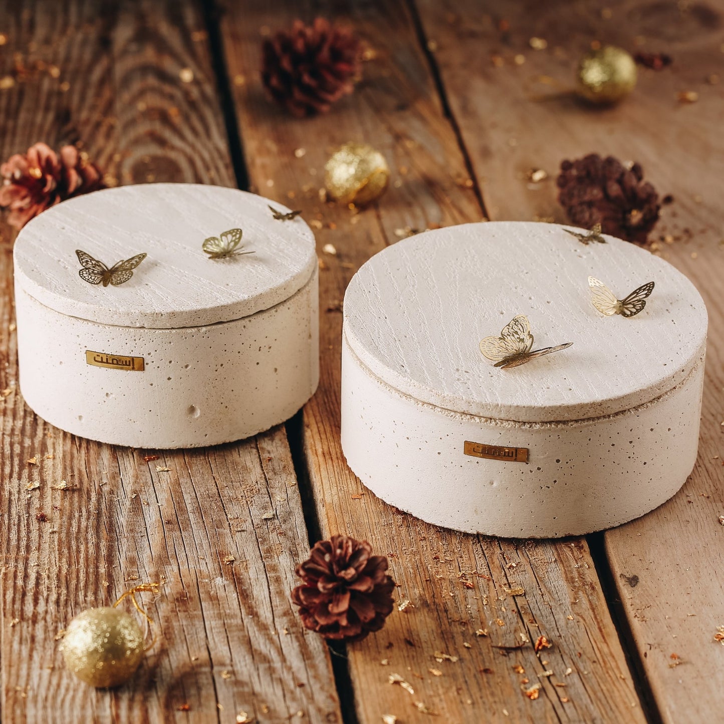 Boîte de chocolat Ephémère en béton - Ismant 5