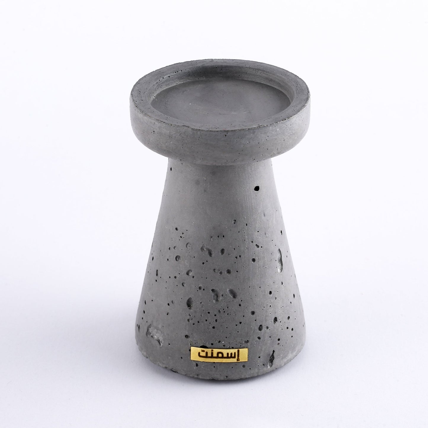 Bougie Cellium bougeoir en béton- Ismant 2