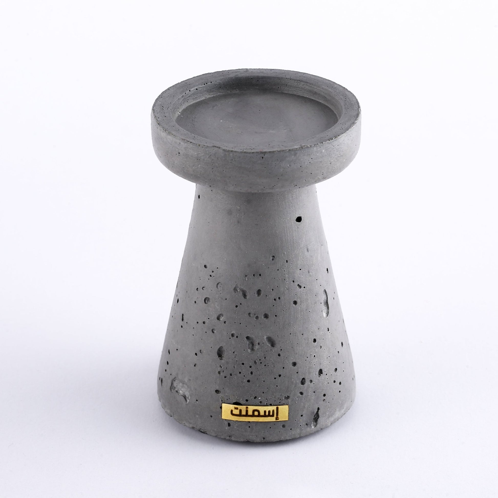 Bougie Cellium bougeoir en béton- Ismant 2