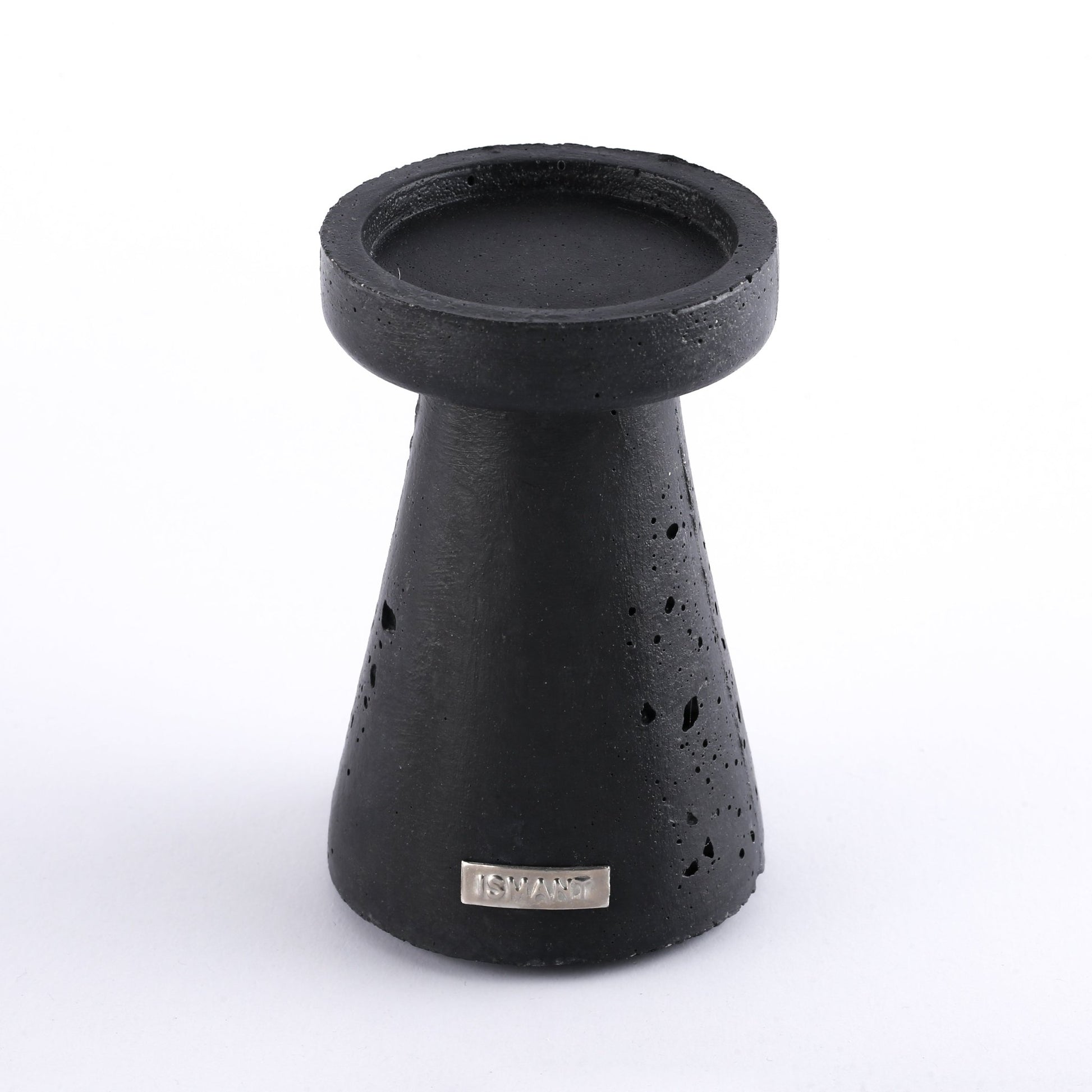 Bougie Cellium bougeoir en béton- Ismant 3