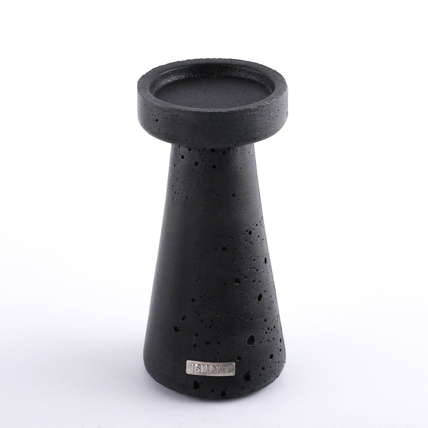 Bougie Cellium bougeoir en béton- Ismant 5