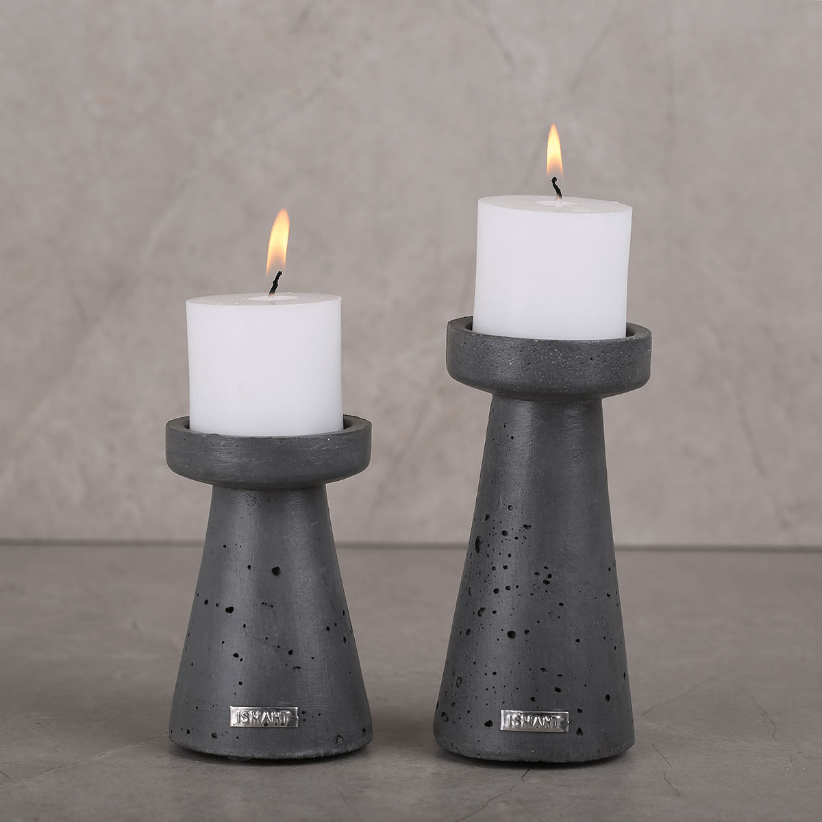 Bougie Cellium - bougeoir - Ismant