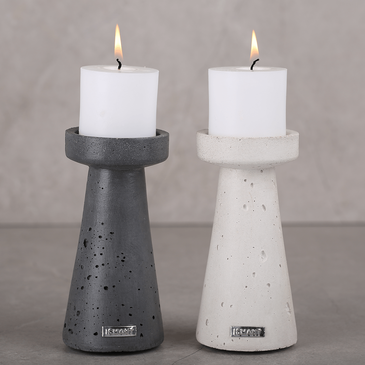 Bougie Cellium - bougeoir - Ismant