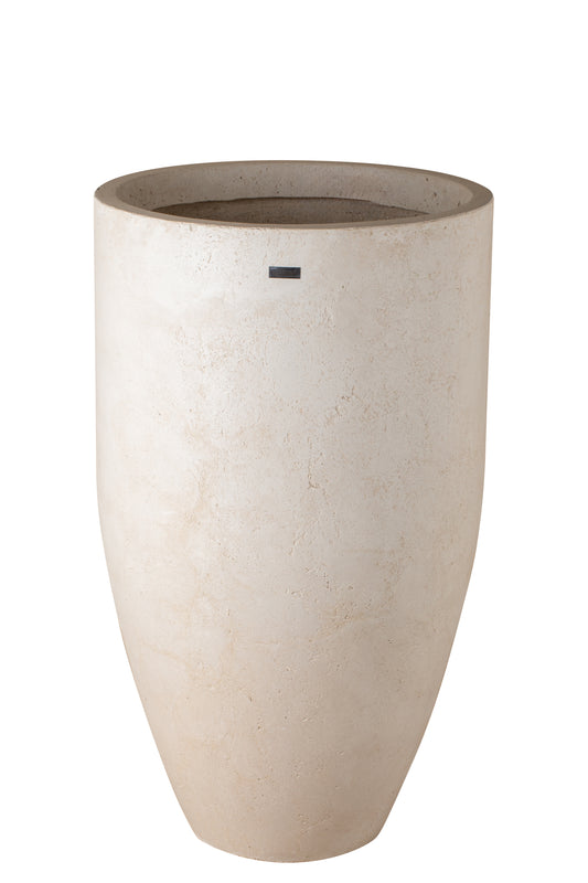 Pot méditerranéen en béton GFRC