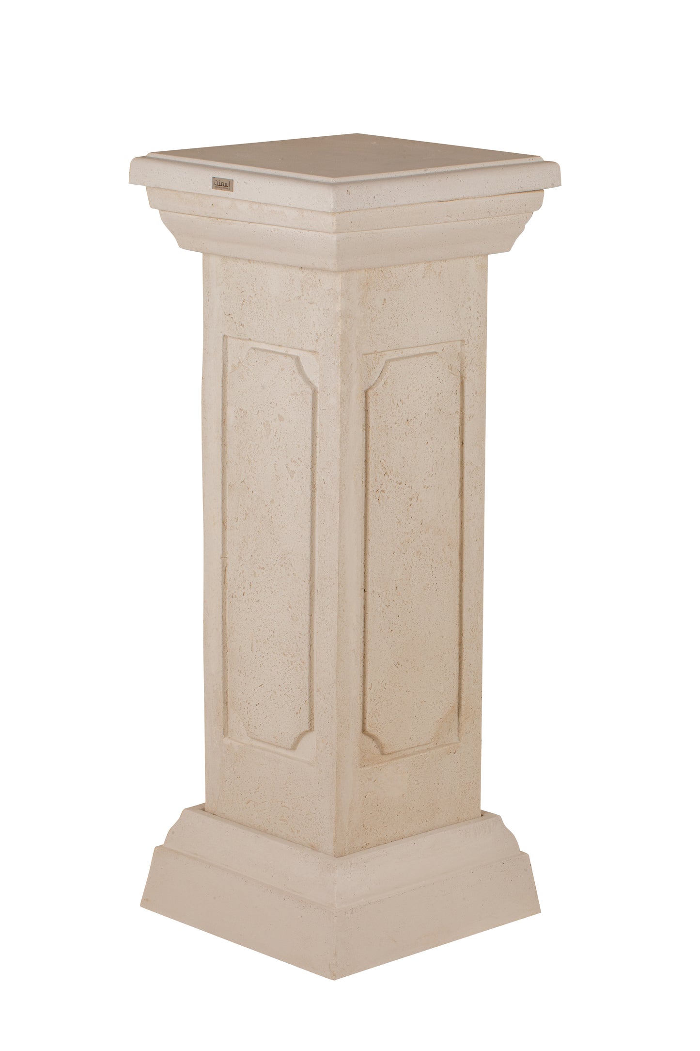 Pot baroque avec colonne en béton GFRC