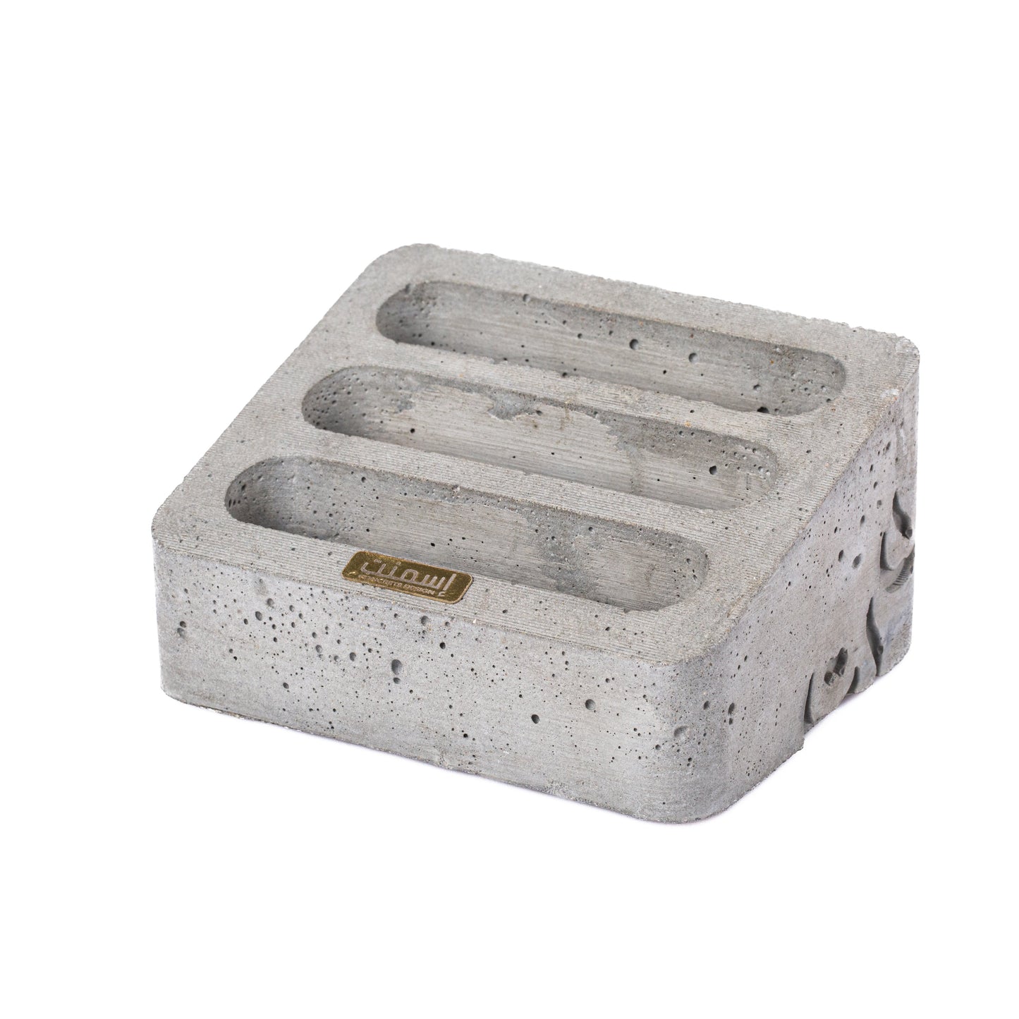 Porte-mémo Huruf en béton minimaliste