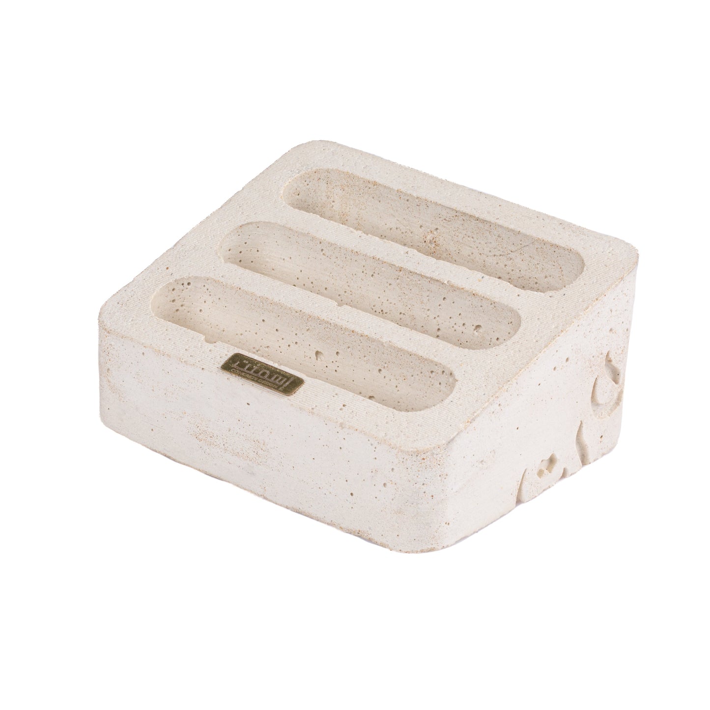 Porte-mémo Huruf en béton minimaliste