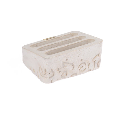 Porte-mémo Huruf en béton minimaliste