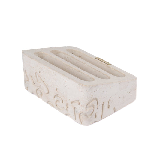 Porte-mémo Huruf en béton minimaliste