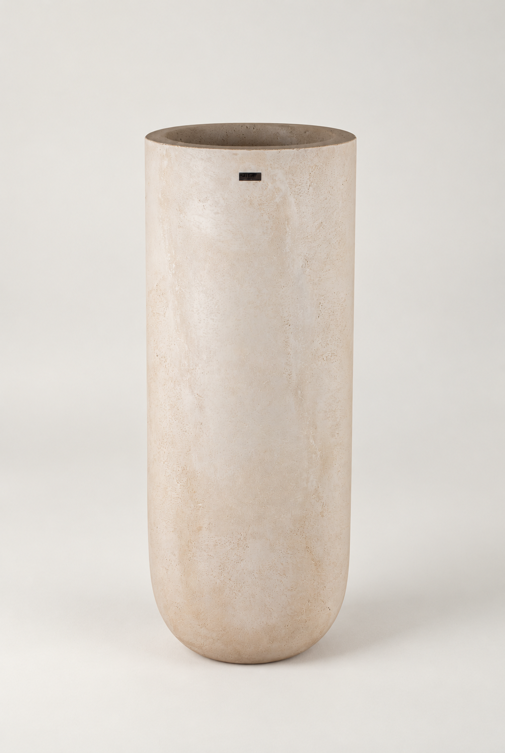 Pot UrbanStone ivoire — modèle haut