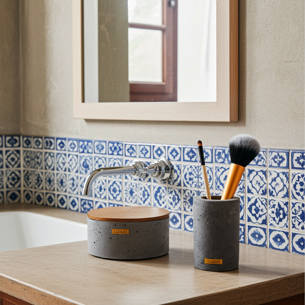 Pack Salle De Bain en béton GFRC