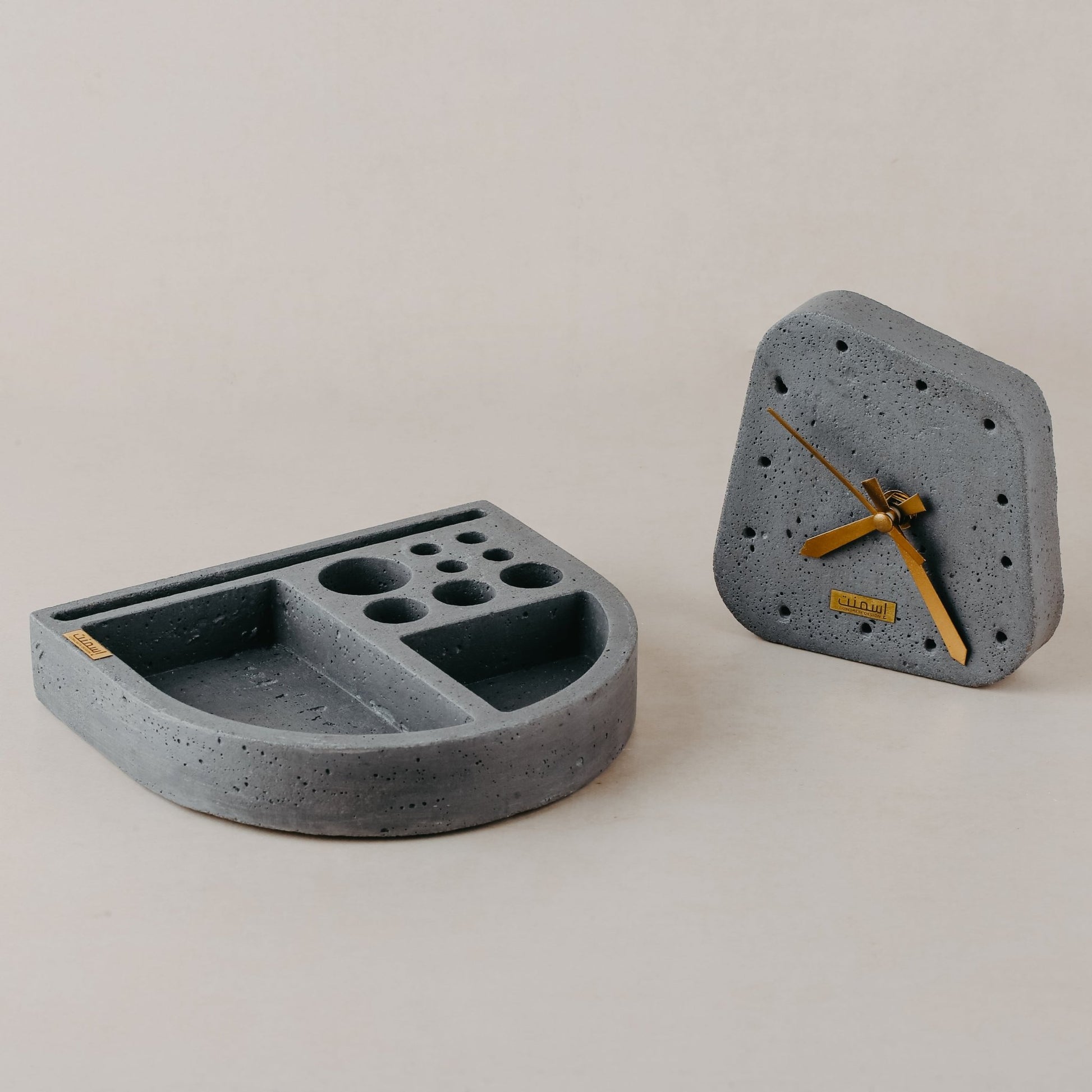 Pack Harmonie - pack bureau en béton et bois - Ismant 1