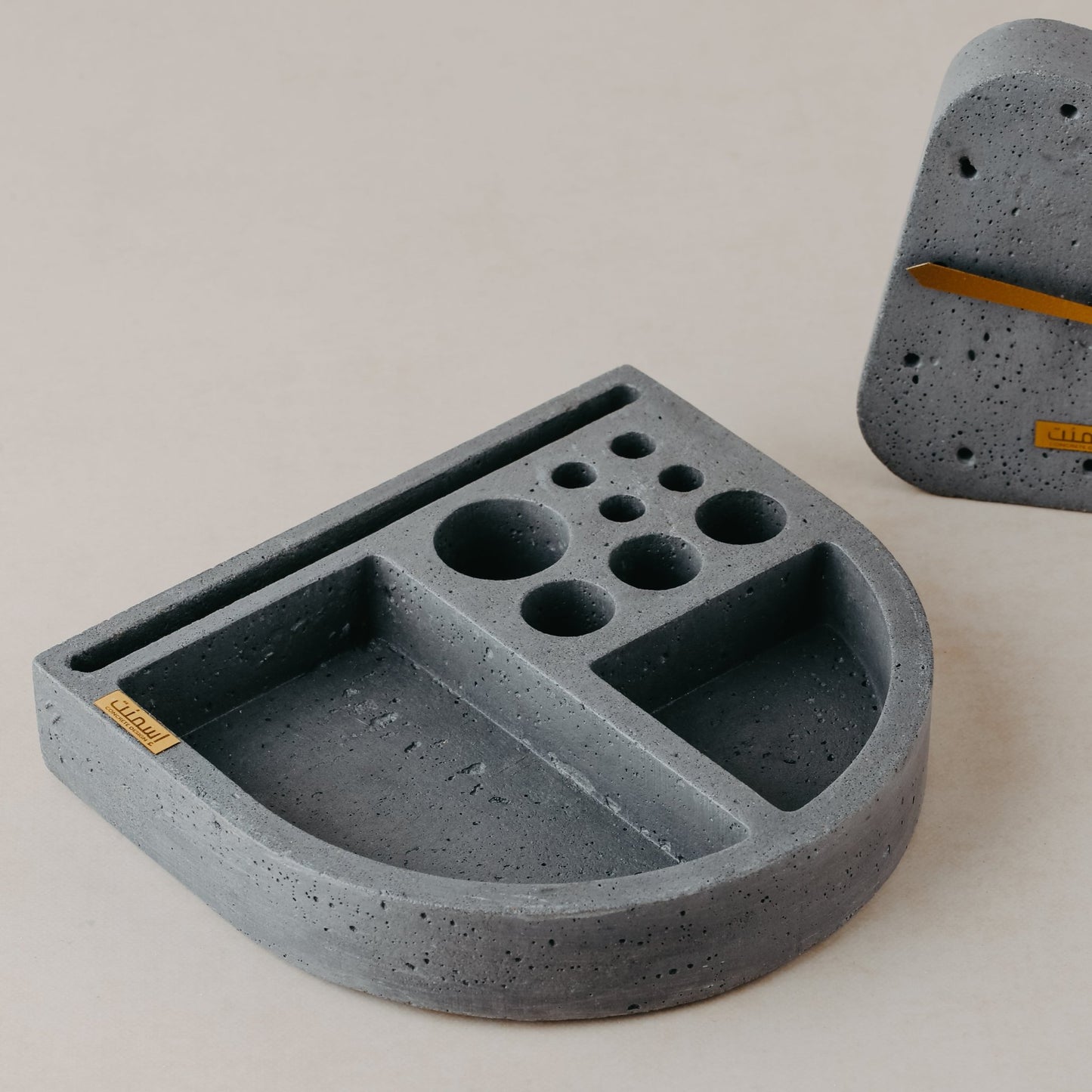 Pack Harmonie - pack bureau en béton et bois- Ismant 6