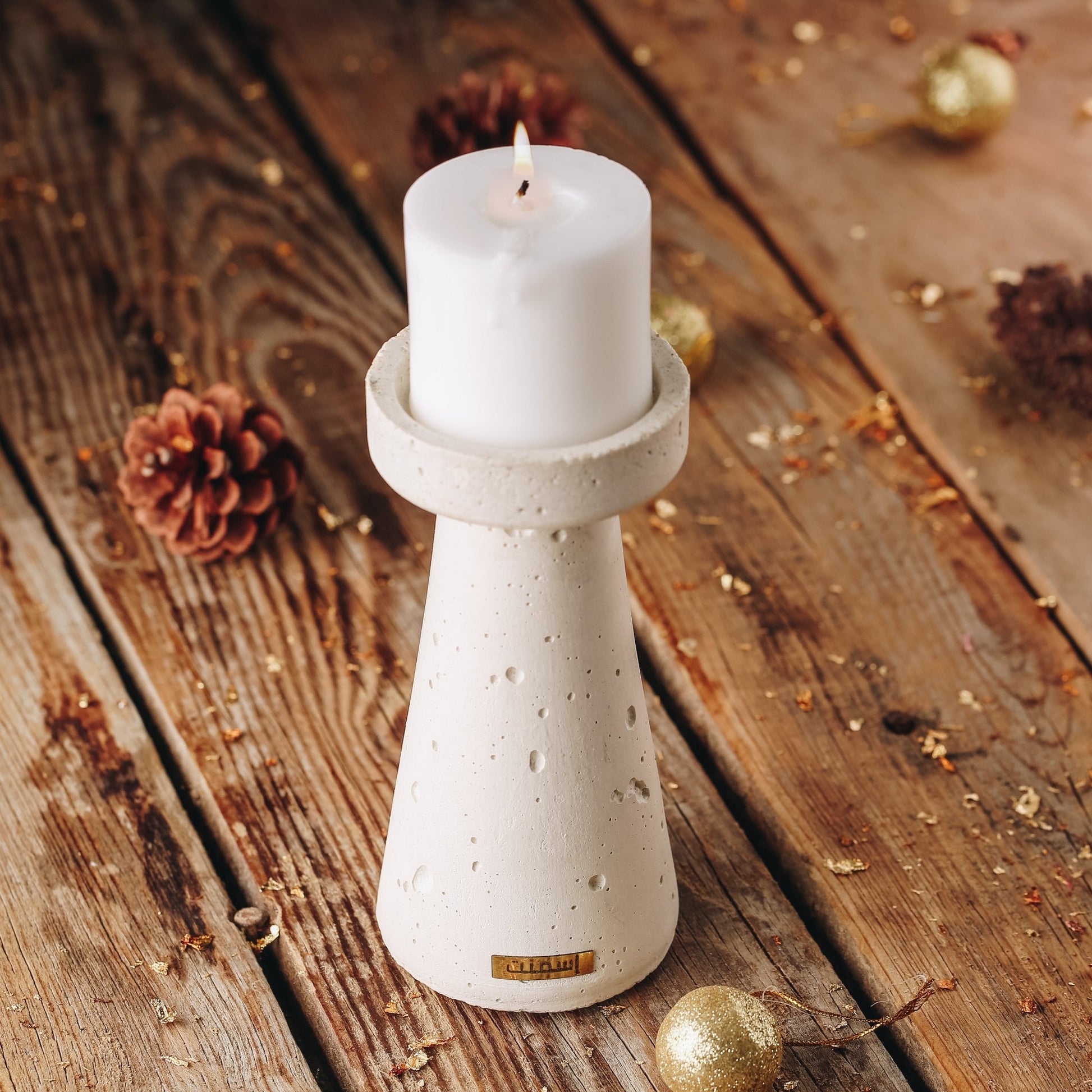 Pack Oliveraie L - boite chocolat et bougeoir - Ismant 3